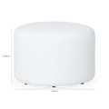 Andorre - Pouf rond