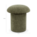 Tack - Pouf en tissu