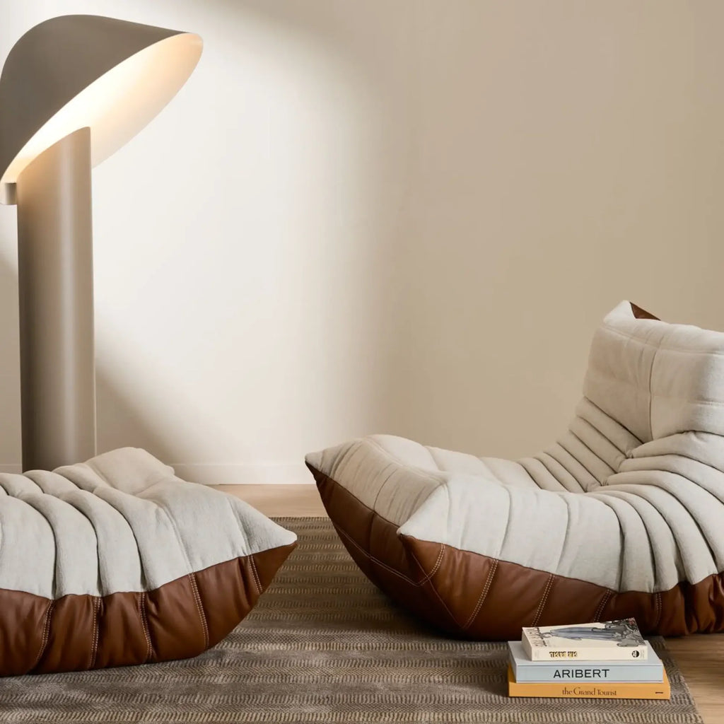 Togo BOSS - Pouf en tissu par Ligne Roset